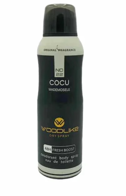 اسپری بدن زنانه وودلایک مدل Coco Mademoiselle کوکومادمازل