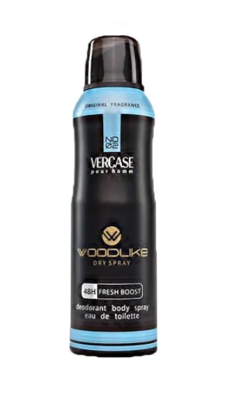 اسپری بدن مردانه وودلایک مدل ورساچه Pour Homme