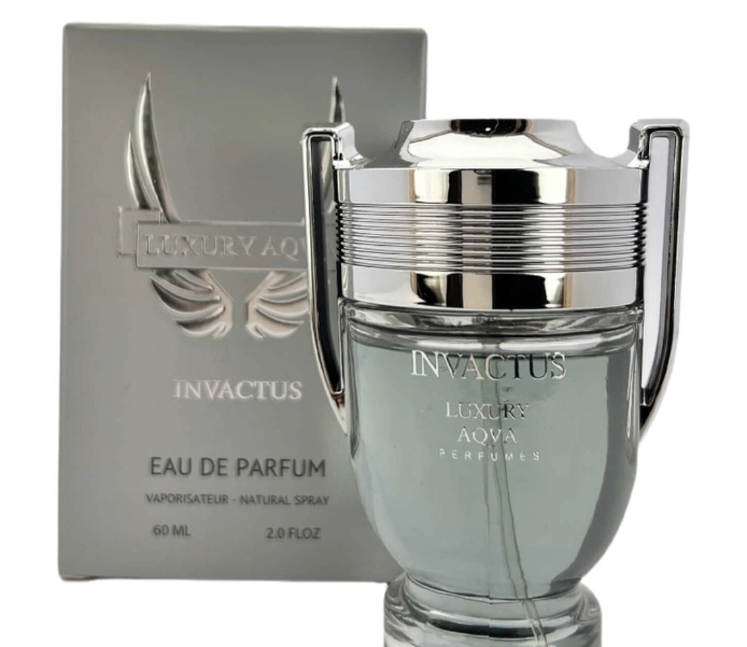 ادو پرفیوم مردانه لاکچری آکوا مدل Invactus با رایحه خنک حجم 60 میلی لیتر