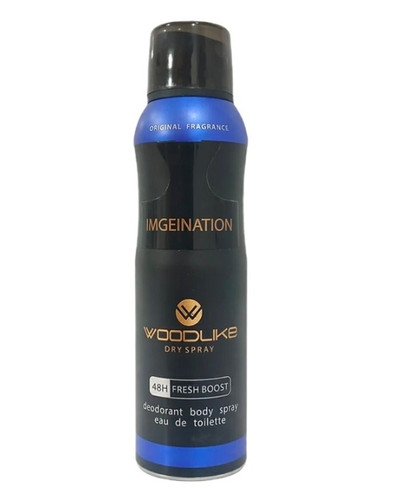 اسپری بدن مردانه وود لایک مدل ایمجیشن حجم 200میلی لیتر
