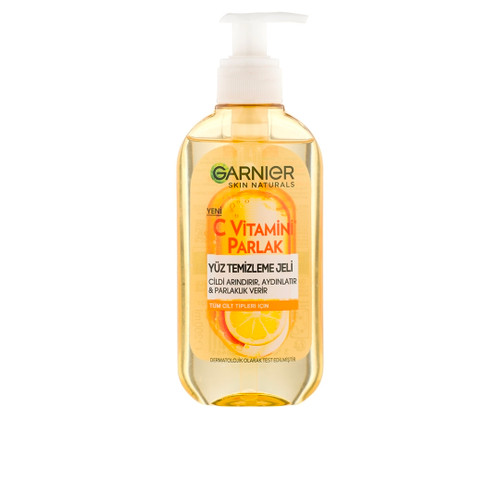 ژل شستشوی صورت مدل Vitamin C حجم 200 میل گارنیر