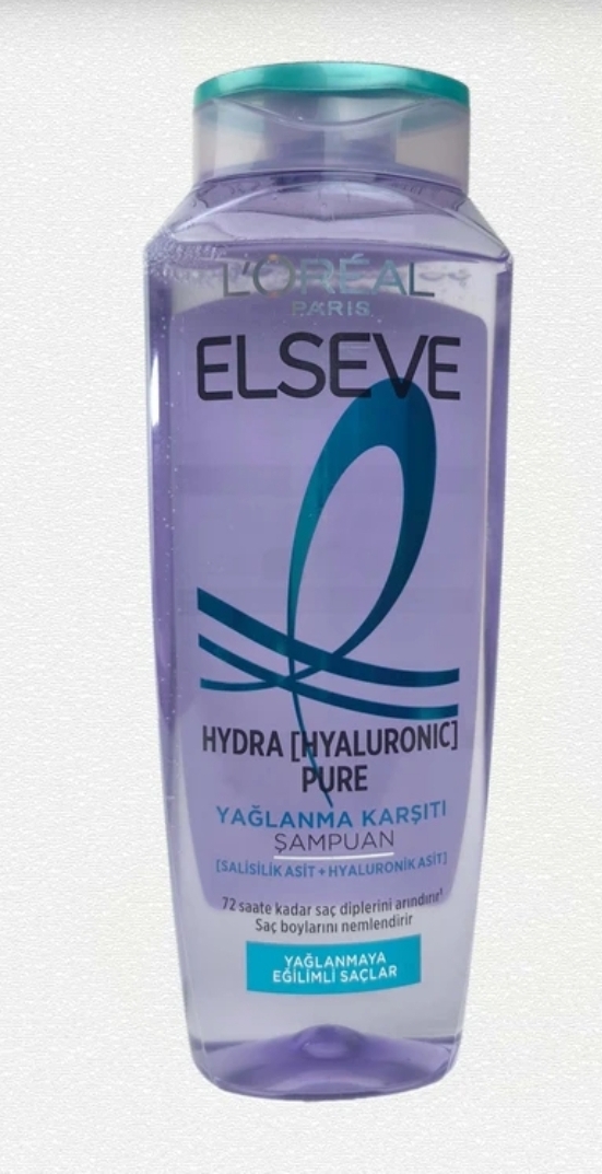 شامپو متعادل کننده چربی لورال السیو HYDRA PURE حجم 300 میل