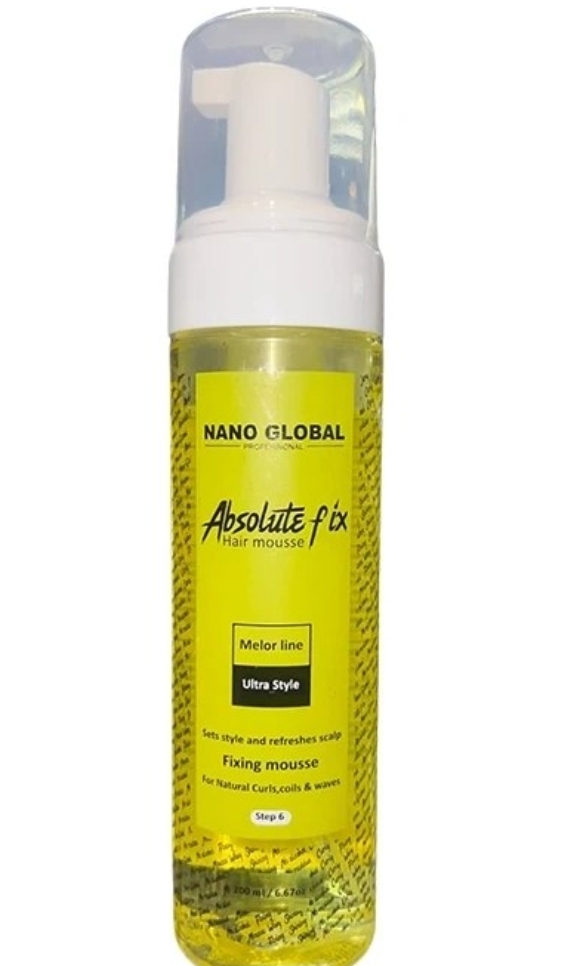 موس مو نگه دارنده قوی نانو گلوبال (Nano Global) 200 میلی لیتر