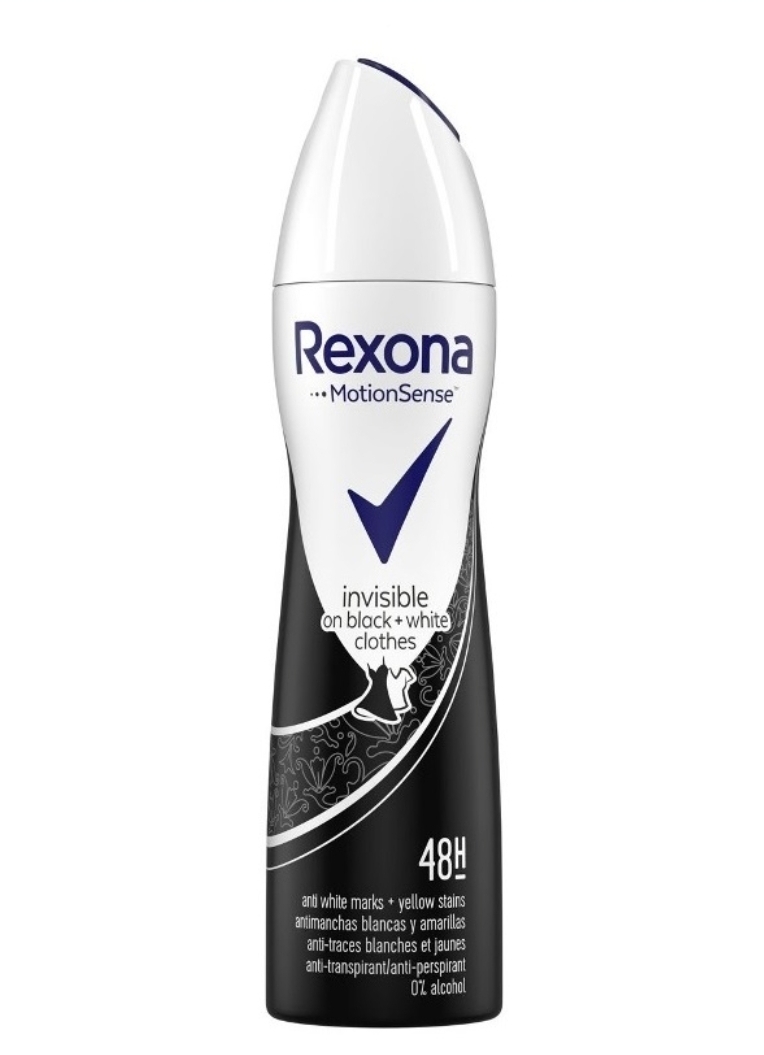 اسپری ضد تعریق و خوشبو کننده رکسونا(Rexona)،مدل Invisible Black وWhite،حجم 200ml