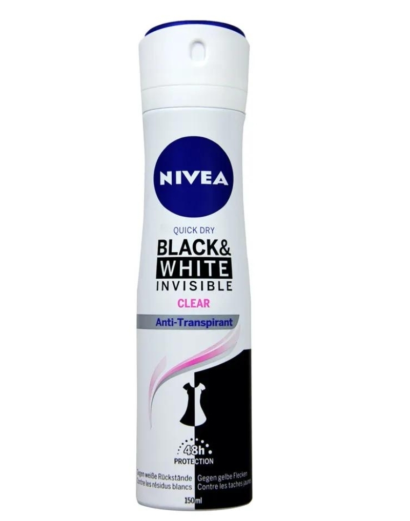 اسپری ضد تعریق نیوا NIVEA مدل (INVISIBLE (P اورجینال (150) میل