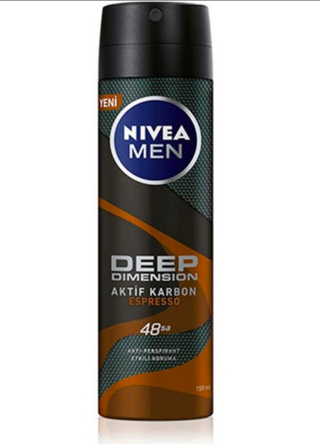 اسپری ضد تعریق مردانه نیوآ سری deep مدل Espresso حجم 150 میلی لیتر