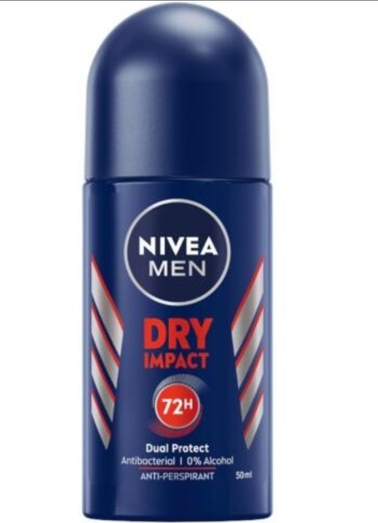 مام رول مردانه 50 میل نیوآ Nivea مدل Dry Impact