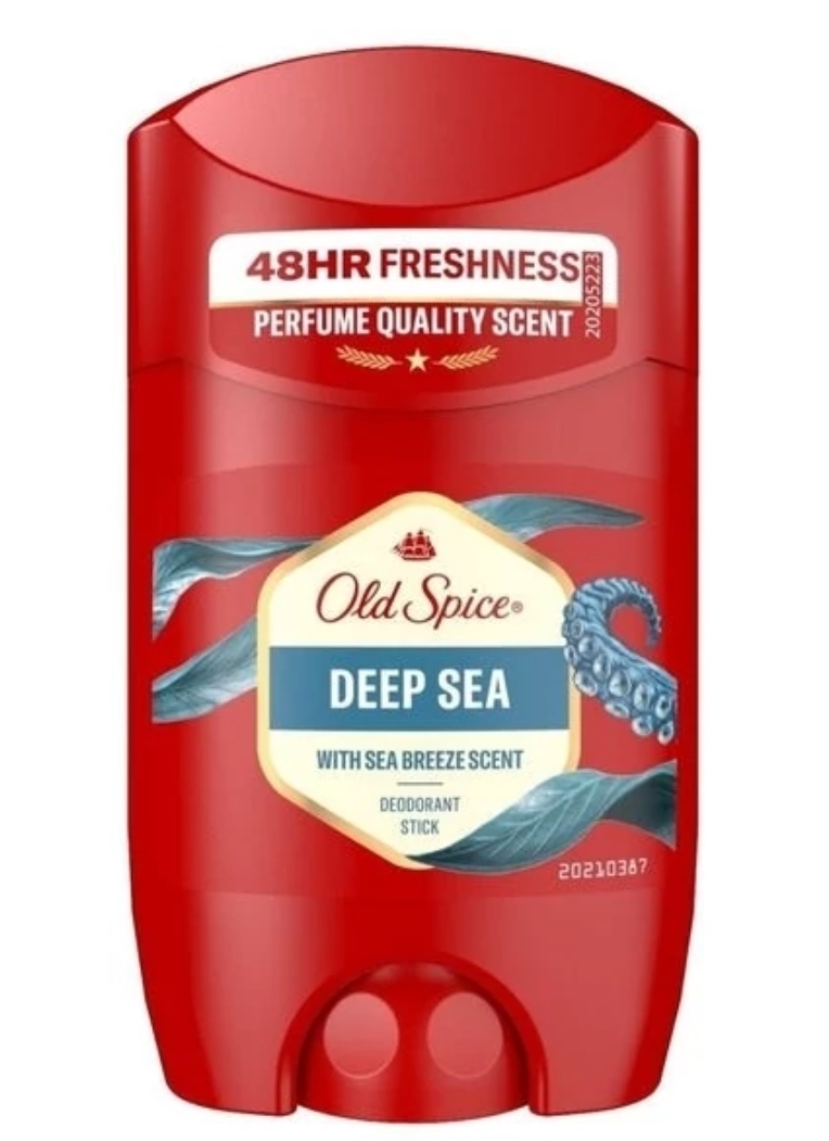 استیک ضد تعریق مردانه اولد اسپایس فاقد آلومینیوم مدل Deep Sea حجم 50 میل