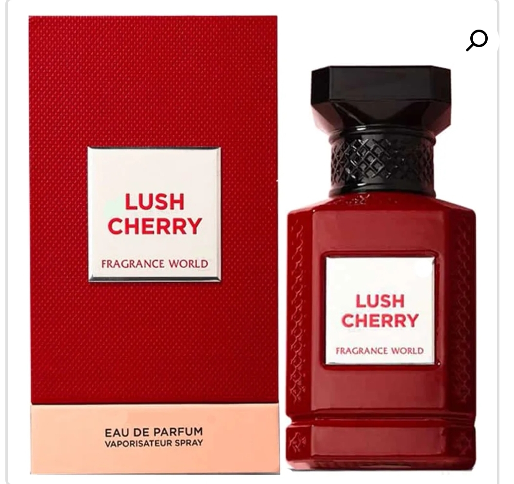 ادکلن لاش چری فرگرانس ورد Lush Cherry Fragrance World80میلی لیتر