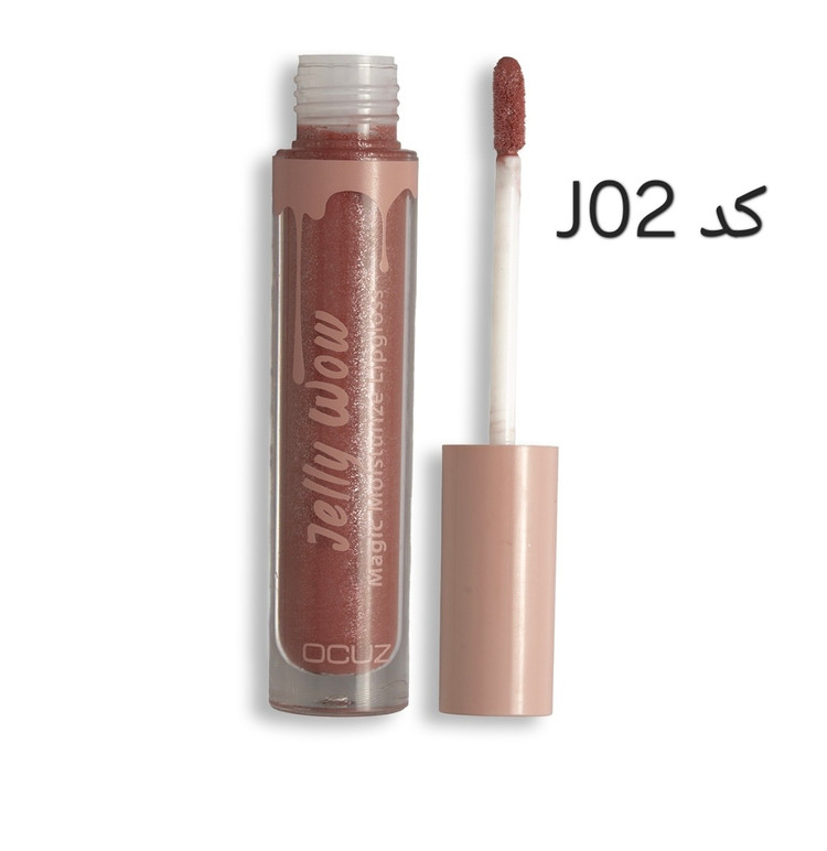 رژ لب مایع اوکاز برق لب مدل Jelly Wow حجم 5 میلی لیتر