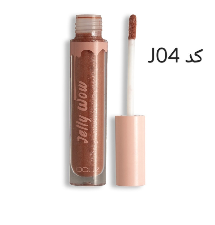 رژ لب مایع اوکاز برق لب مدل Jelly Wow حجم 5 میلی لیتر