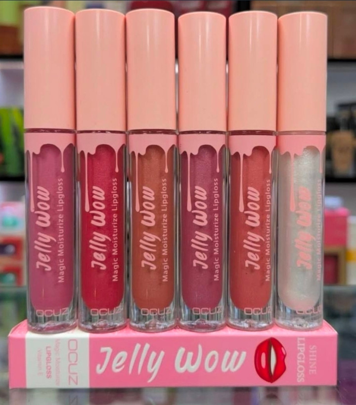 رژ لب مایع اوکاز برق لب مدل Jelly Wow حجم 5 میلی لیتر
