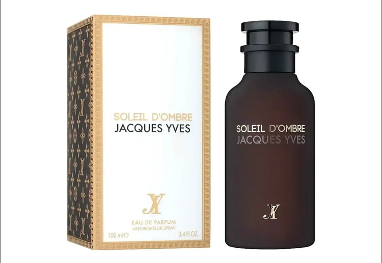ادکلن یونیسکس لویی ویتون آمبر نومد فراگرنس ورد (Fragrance World Soleil D Ombre Jacques Yves) 100 میل