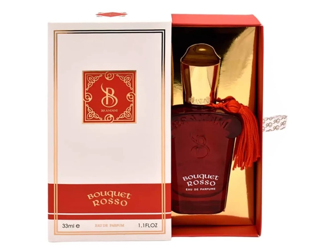 عطر جیبی زنانه برندینی مدل Bouquet Rosso حجم 33 میلی لیتر