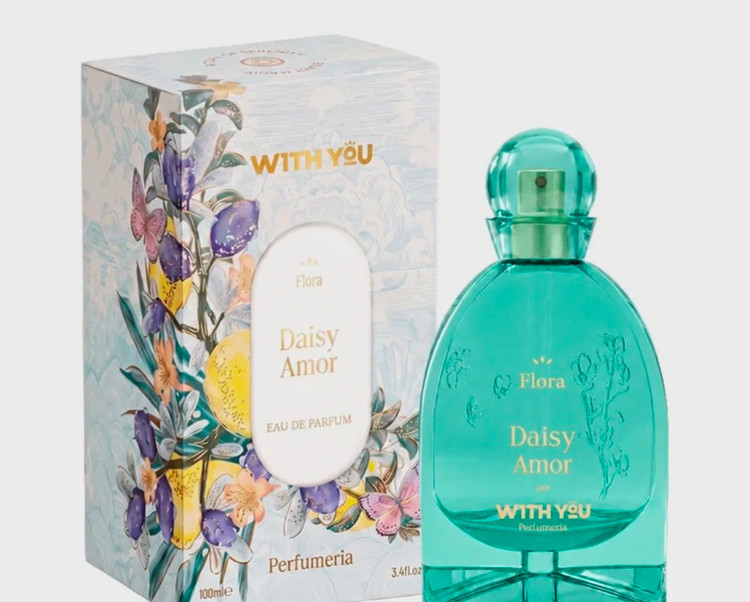 عطر زنانه ویت یو مدل Daisy Amor حجم 100 میل